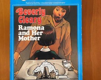 Ramona and Her Mother by Beverly Cleary - 1988 Dell Yearling Paperback