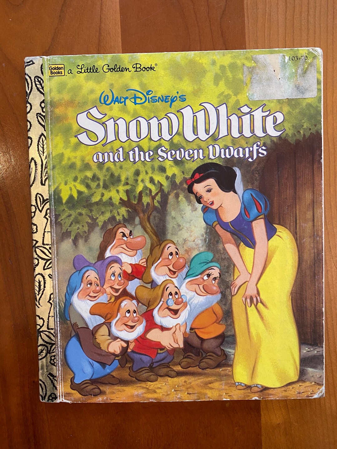 Walt Disney's Snow White and the Seven Dwarfs - Little Golden Books ...