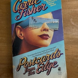 Pocztówki z Krawędzi autorstwa Carrie Fisher - Pocket Books 1988