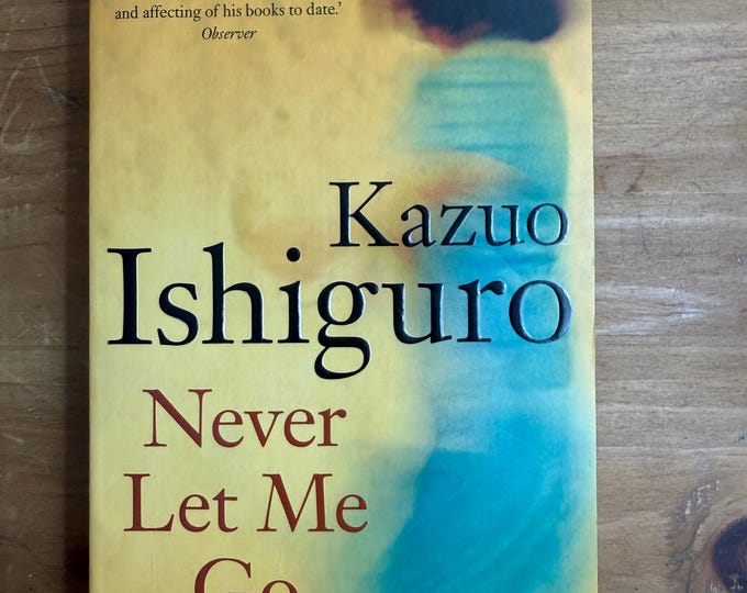 Never Let Me Go by Kazuo Ishiguro - 2005 Faber & Faber UK Printing - Etsy