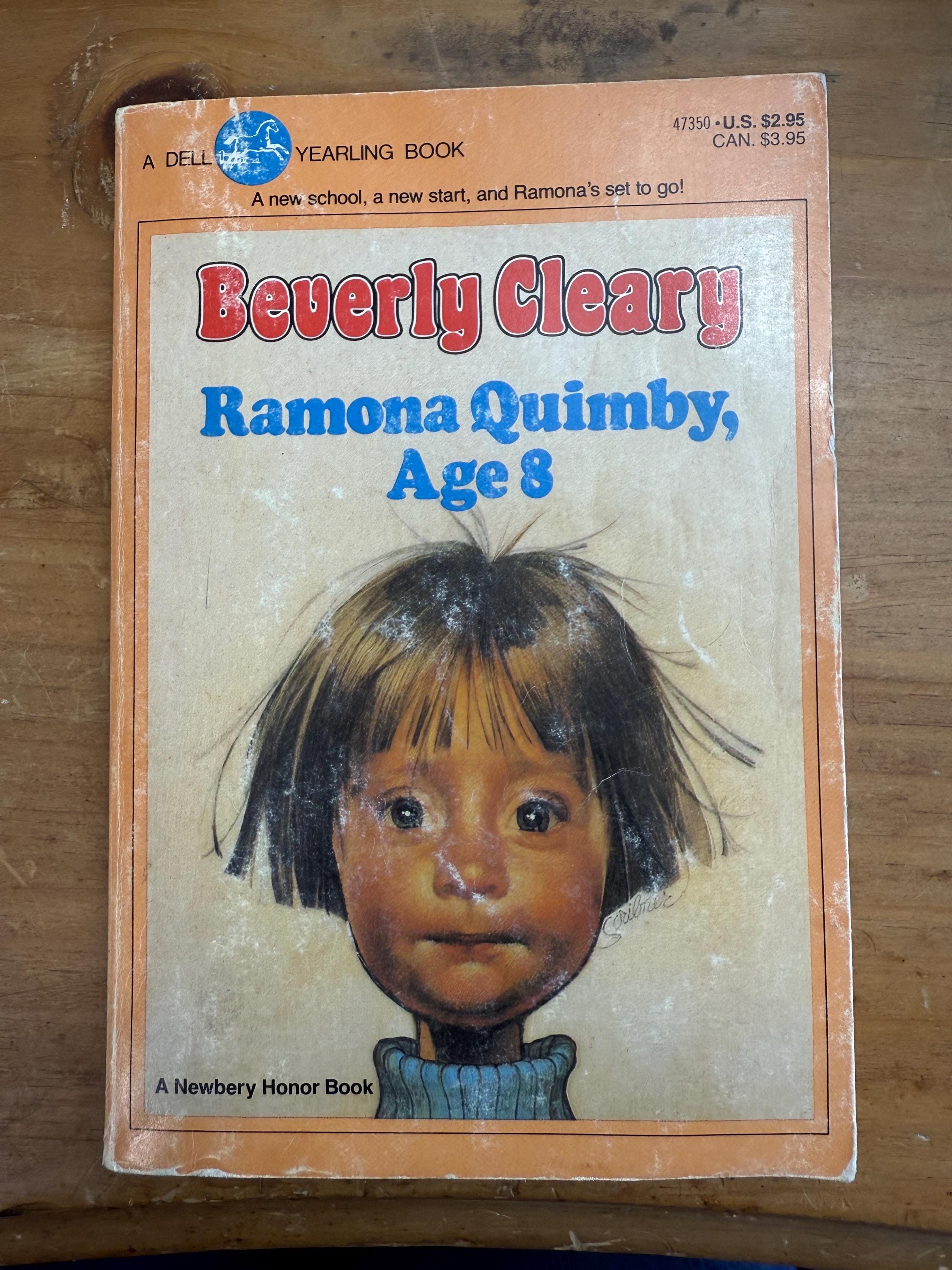 ラモーナ・クインビー、8歳、ベヴァリー・クリアリー作 - 1982年デル・イヤーリング - Etsy 日本, image size:2250x3000