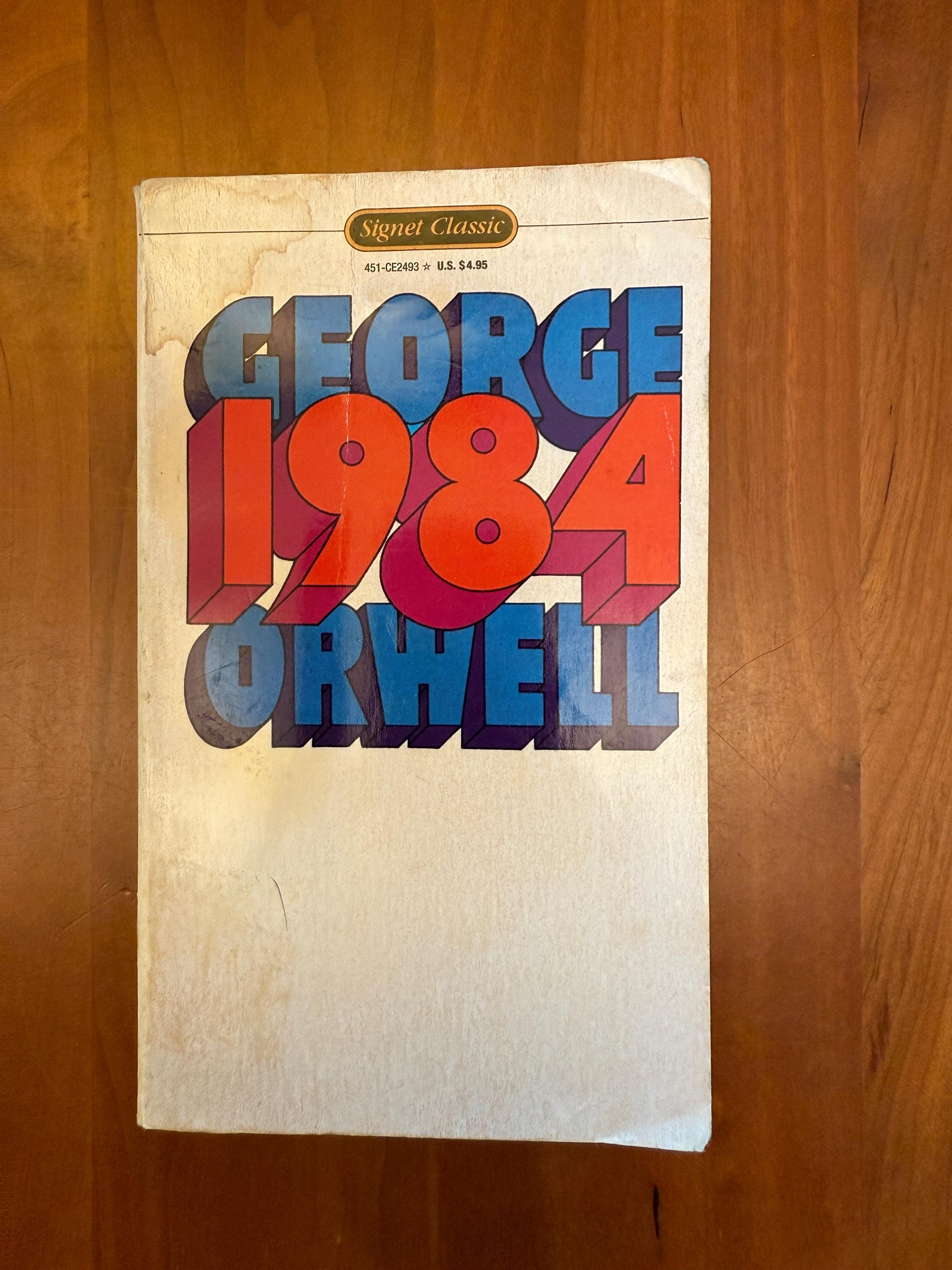 1984 by George Orwell - Signet Classics 1984 - Etsy