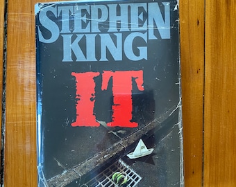 It by Stephen King - Viking 1986 Book Club Edition