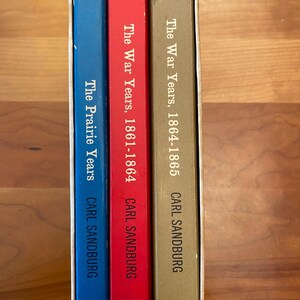 Carl Sandburg&#39;s Abraham Lincoln - Dell Laurel Leaf Box Set 1963 - Very Fine