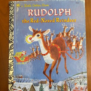 Rudolph the Red-nosed Reindeer by Barbara Shook Hazen - Illustrated by ...