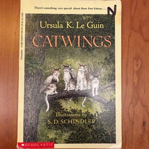 Katzenflügel von Ursula K. Le Guin - 1990 Scholastic Taschenbuch