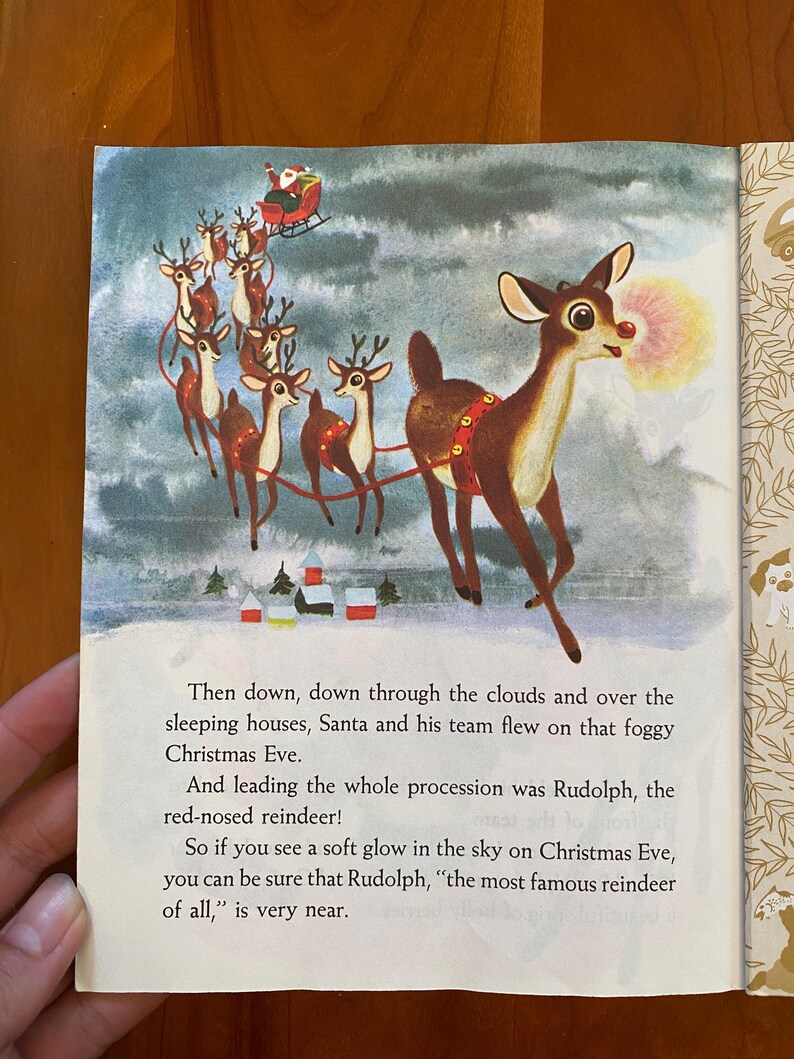 Rudolph the Red-nosed Reindeer by Barbara Shook Hazen - Illustrated by ...