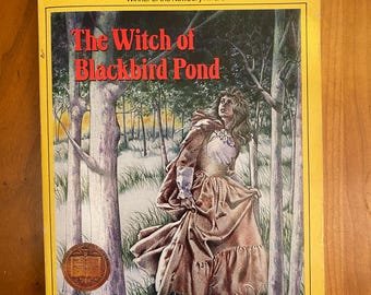 The Witch of Blackbird Pond by Elizabeth George Speare - 1987 Paperback Book - Dell Yearling