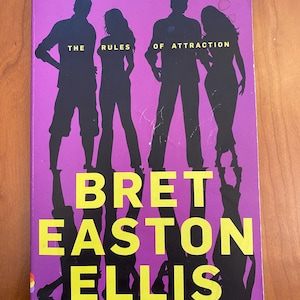 The Rules of Attraction by Bret Easton Ellis - 1998 Vintage Paperback