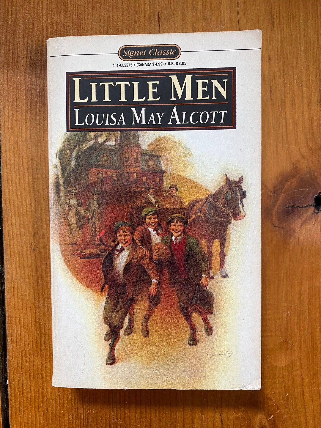 Little Men by Louisa May Alcott - 1986 Signet Classic - Etsy