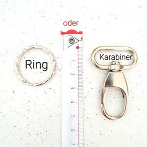 langes Blumen Schlüsselband tükis violett in 3 Wunschlängen, mit Ring o. Karabiner u. Gurtband-Farbauswahl, als Schlaufe o. normal vernäht Bild 6