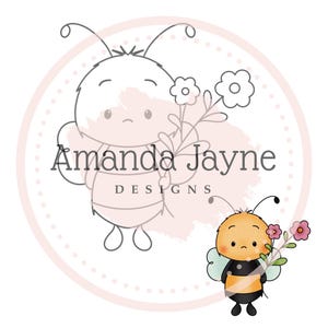 Hommel met bloemen digitale stempel, digistempel, clipart, afdrukbaar, Moederdag, Valentijnsdag, benodigdheden voor het maken van kaarten, scrapbooking