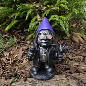 Ozzy inspired gnome, 3D printed
