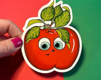 Adorable Apple | Vinyl Sticker