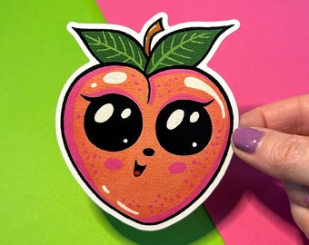 Peachy | Vinyl Sticker