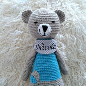 Spieluhr Baby versandbereit Junge Teddy personalisiert image 3