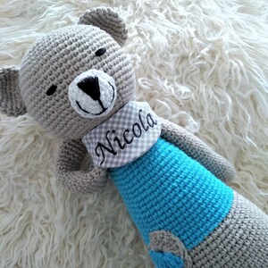 Spieluhr Baby versandbereit Junge Teddy personalisiert image 1