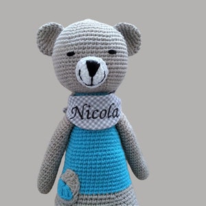 Spieluhr Baby versandbereit Junge Teddy personalisiert image 2