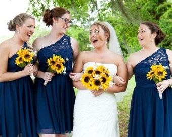 Sunflower Silk Bridal Bouquet / Sunflower Wedding / Fall Wedding / Country Wedding / Rustic Wedding Bouquet / Silk Wedding Flowers / Burlap
