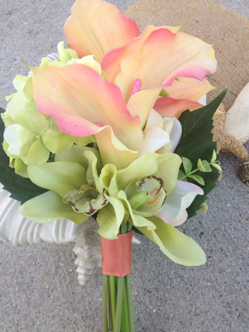 Beach Wedding Bouquet / Destination Wedding / Tropical