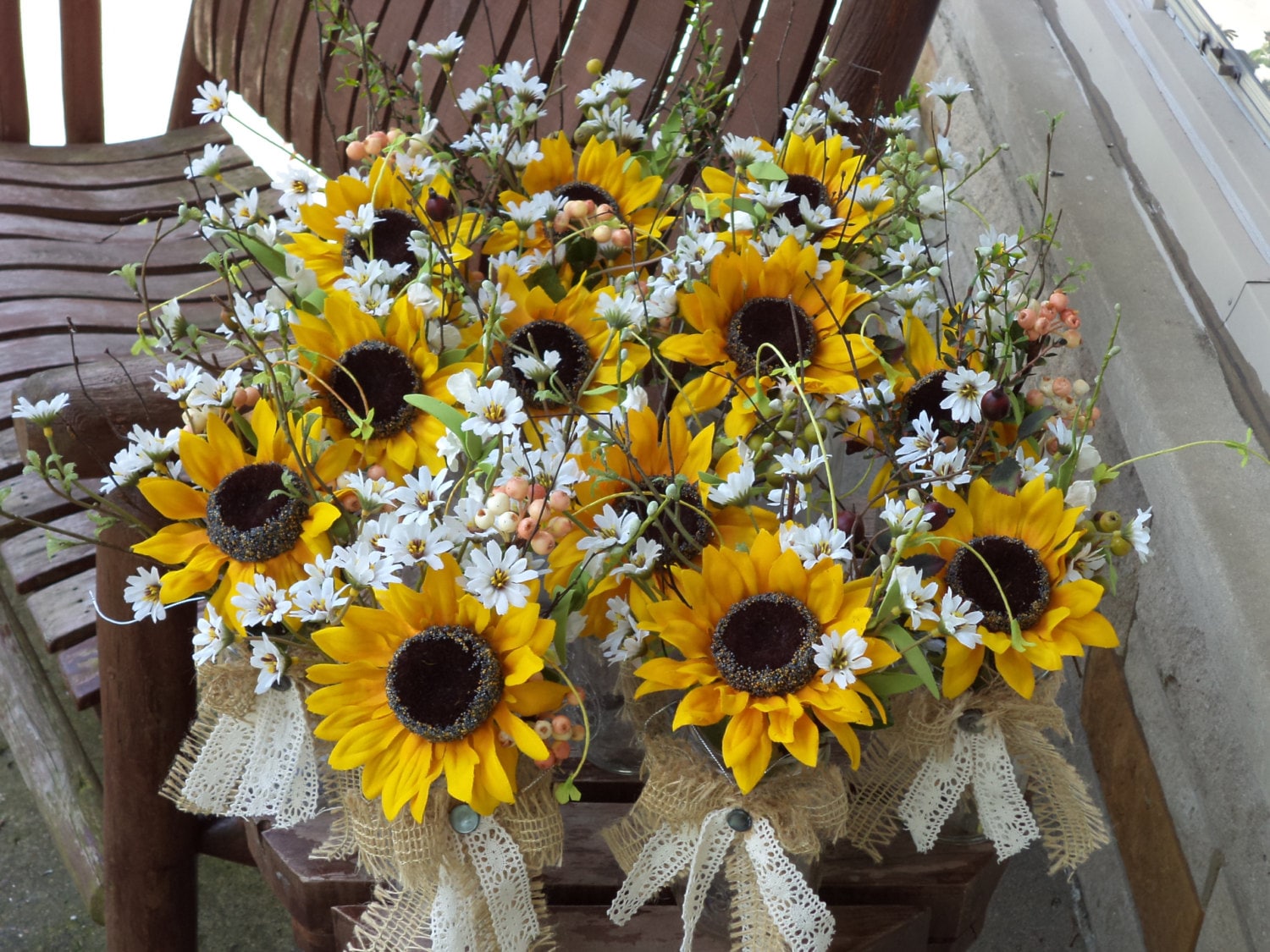 Sunflower Wedding Cups Rustic Wedding Favors for Guests in Bulk