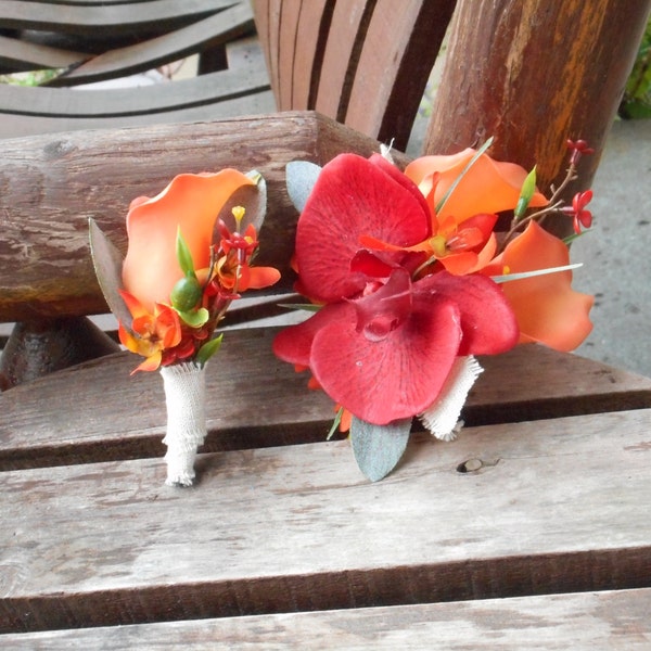 Calla Lily Corsage Etsy