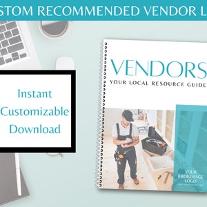 Peut inclure: Un livret blanc à spirales avec le titre "VENDORS YOUR LOCAL RESOURCE GUIDE" et une photo d'une personne portant une chemise bleue et une casquette noire tenant un presse-papiers. Le livret est de couleur bleu et blanc.