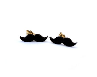 Cufflinks Moustache