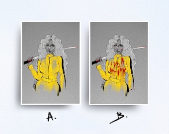 SZA Kill Bill Open Edition Art Print | R&B | Hip Hop