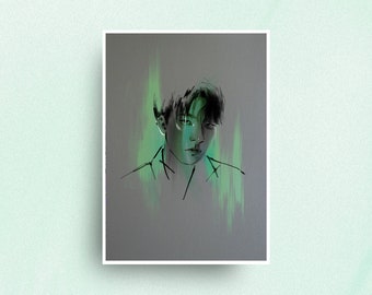 Youngjae Open Edition Art Print | GOT7