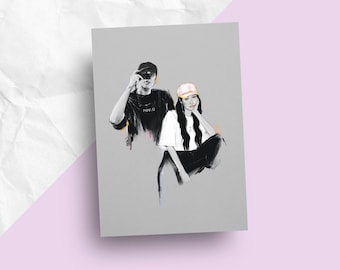 Yugyeom Devita AOMG Art Print