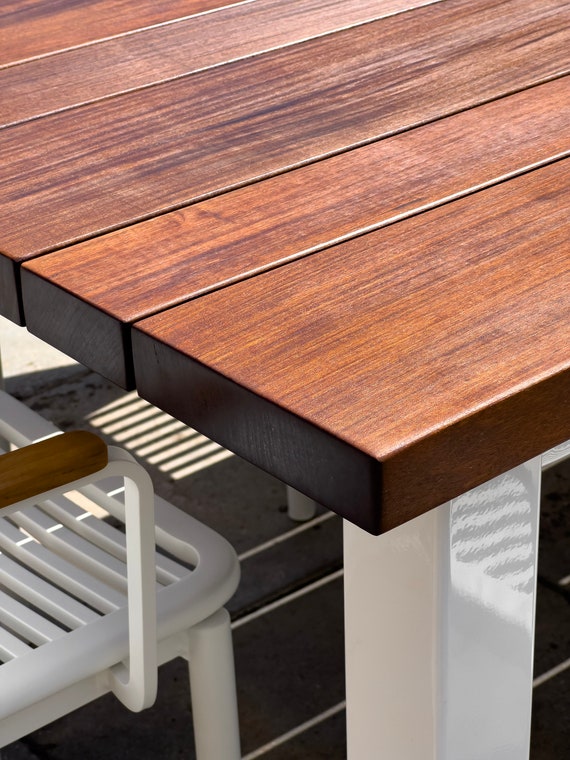 Parsons outdoor 2024 dining table
