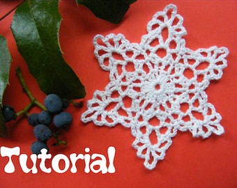 Christmas Crochet Star Tutorial - PDF file