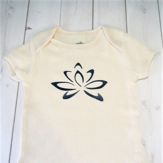 Items similar to Organic Baby Clothes Yoga Baby Organic Bodysuit