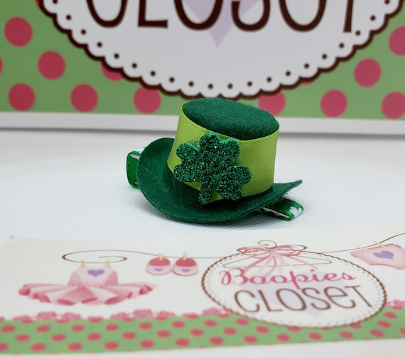 Paddys Day Mini Bowler Hat Felt Paddys Day Mini Bowler Hat Felt