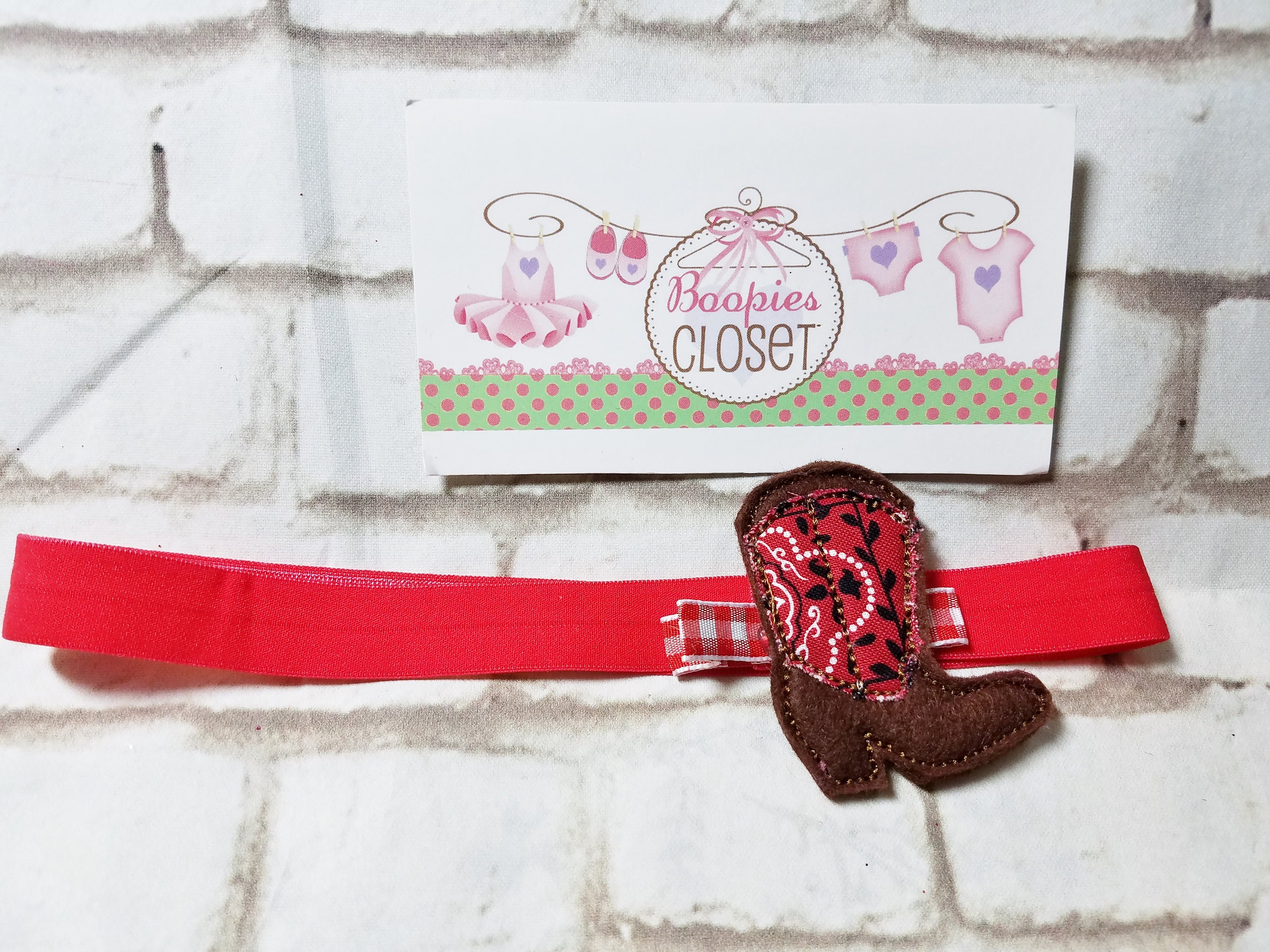 Cowgirl Boot Barrette Cowboy Boot Barrettes and Mini Etsy