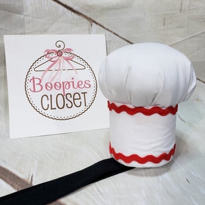 Fancy Mini Chef Hat for Kids & Adults, Mini Gingerbread Hats, Toque Hat, Traditional Chef Hat, Christmas Chef Hat, Mini hats, Pet Hats