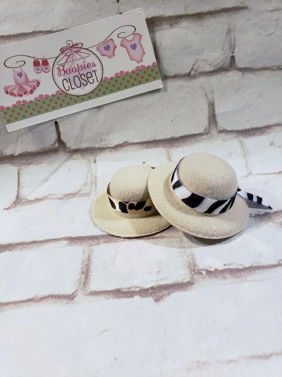 Safari Mini Me Hat Barrettes Safari 