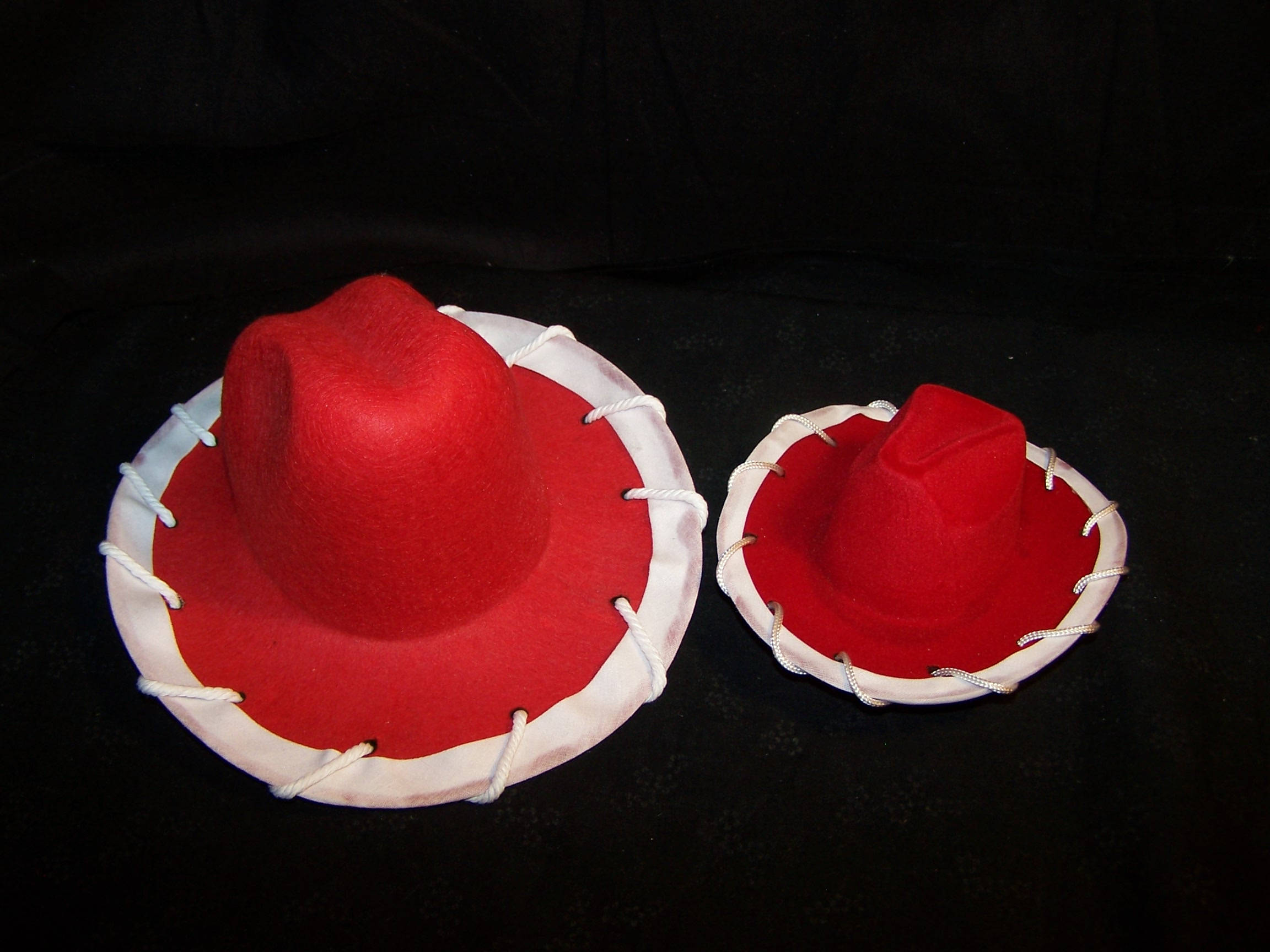 Jess Mini Red Cowgirl Hat for Adults Children and Pets Story Etsy UK