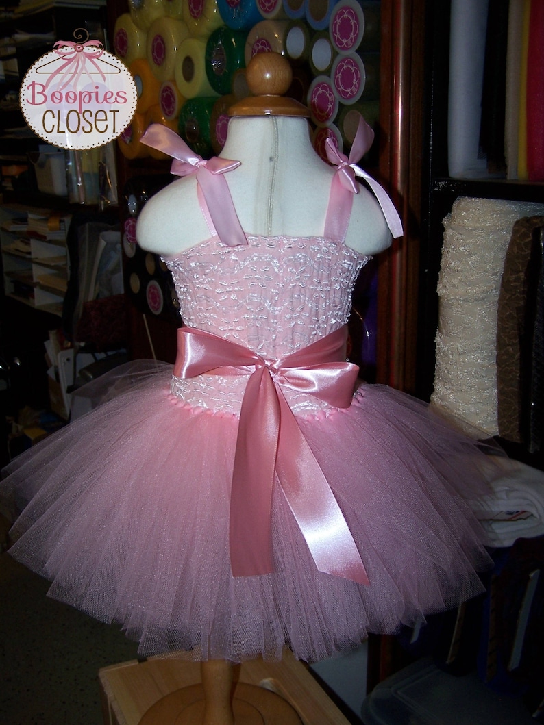 Christening Tutu Dresses Girls Special Occasion Dress Baptism Tutu Dresses Infant Dress Wedding Flower Girl Dress Birthday Tutu Dress
