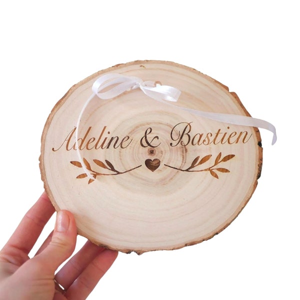 Log Ring Holder Etsy