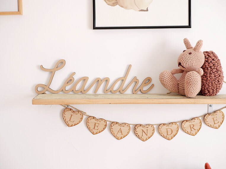 Enseigne Prénom Bois