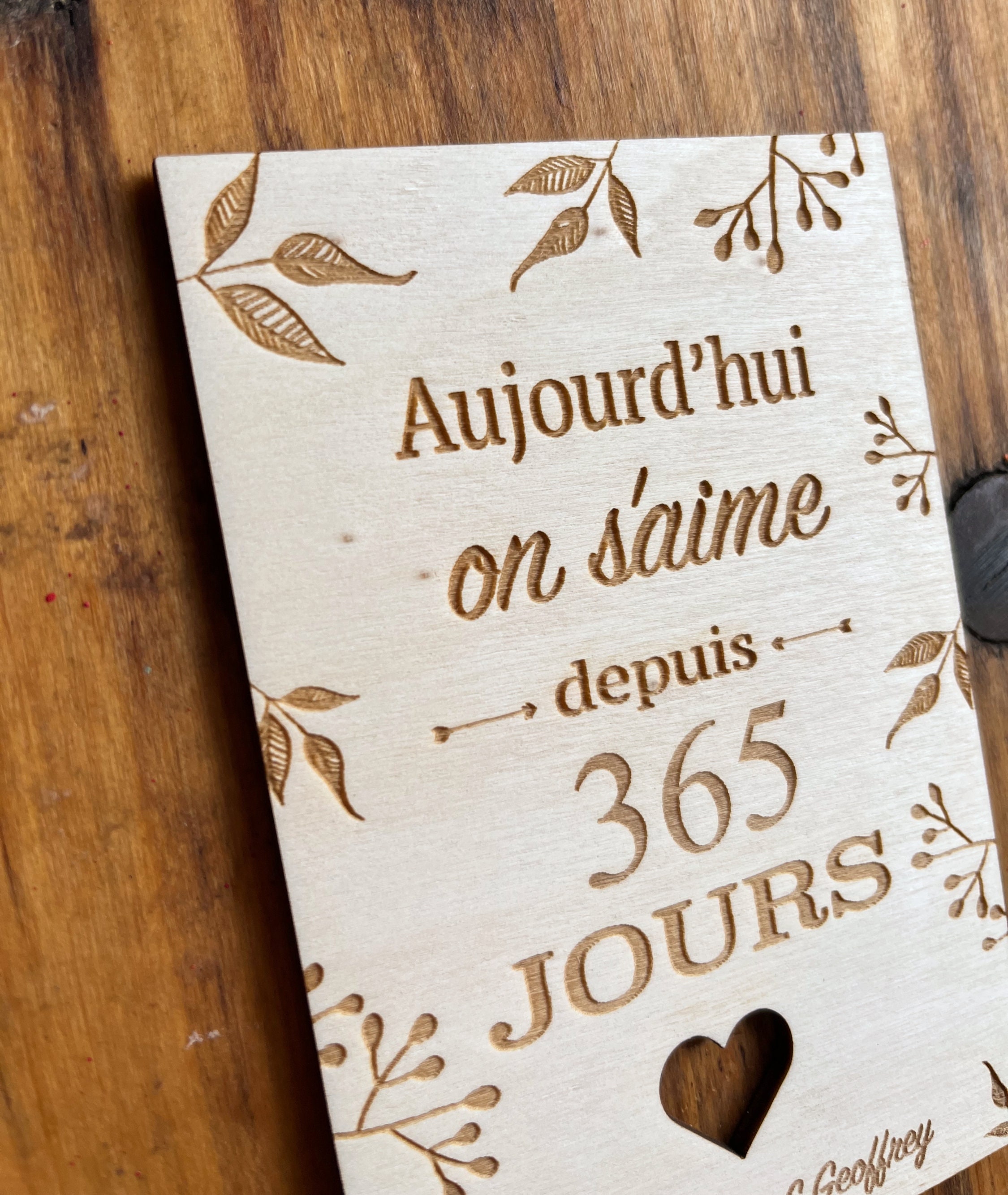 &quot;Today I love you for... days/years&quot; card, personalized Christmas gift for couples, Valentine&#39;s Day gift, dating gift, wedding anniversary