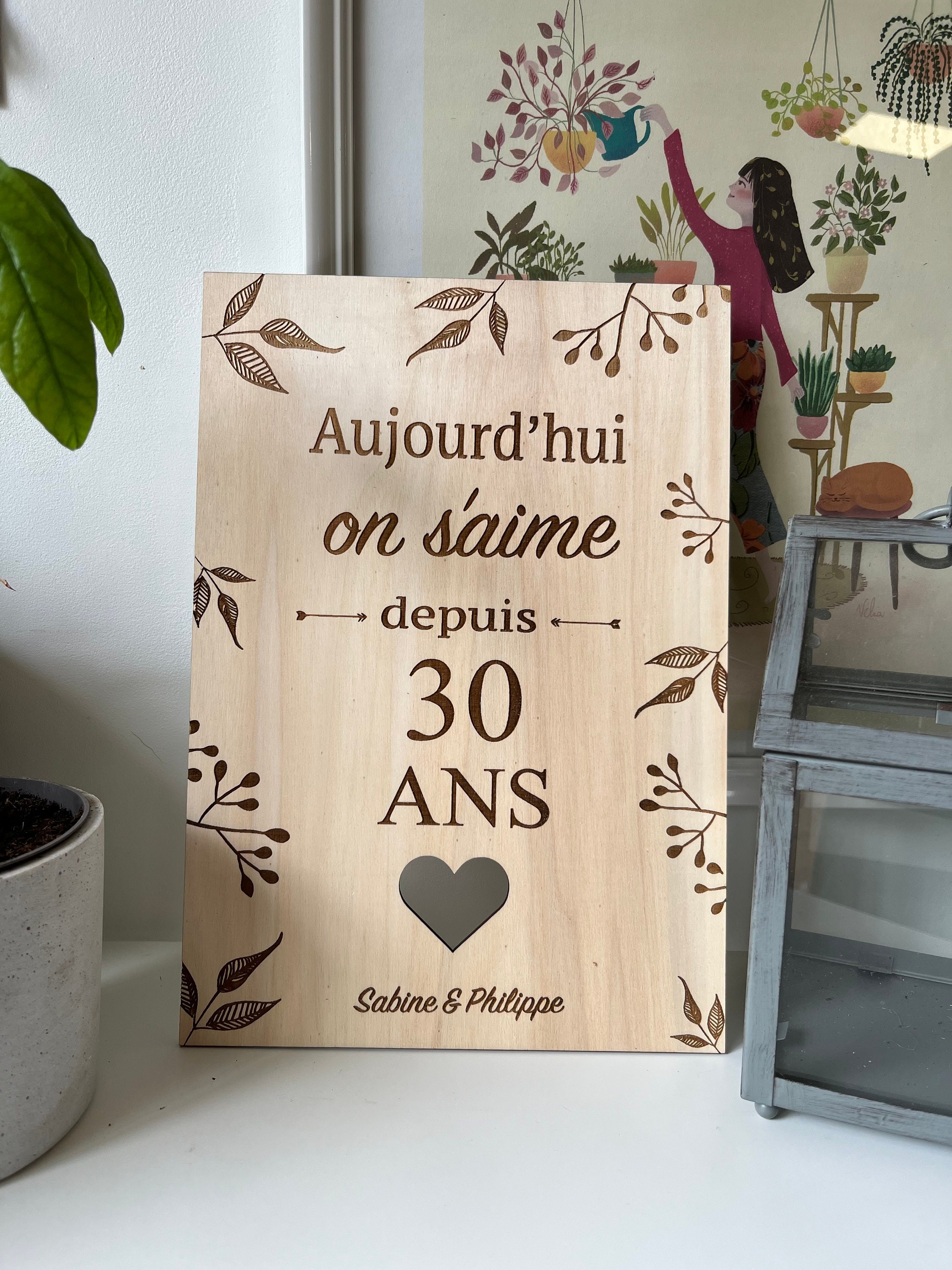 &quot;Today I love you for... days/years&quot; card, personalized Christmas gift for couples, Valentine&#39;s Day gift, dating gift, wedding anniversary