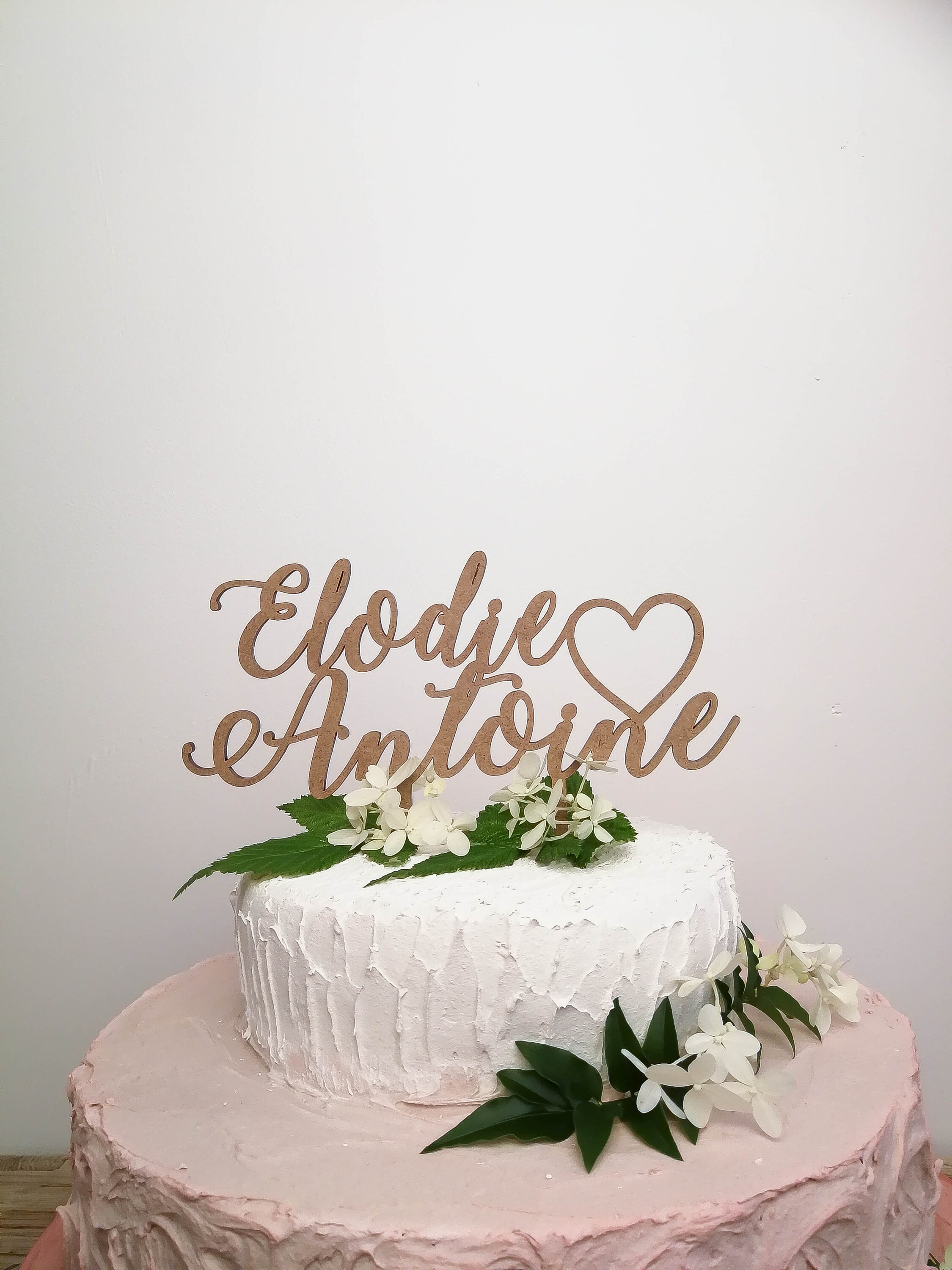 Cake Topper First Names Heart Wedding Etsy Cake Topper First Names Heart Wedding Etsy