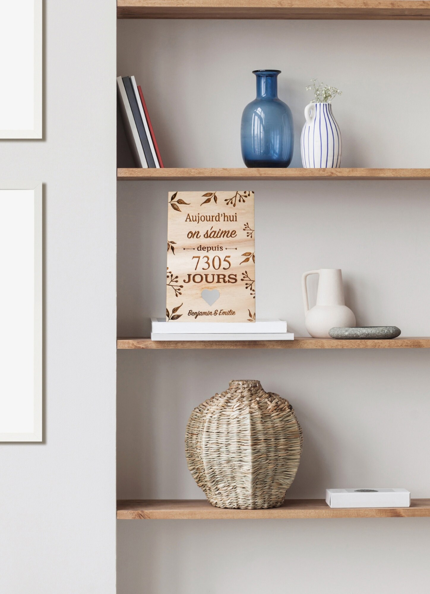&quot;Today I love you for... days/years&quot; card, personalized Christmas gift for couples, Valentine&#39;s Day gift, dating gift, wedding anniversary