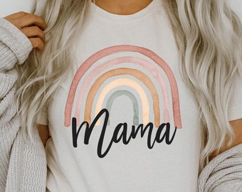 mama rainbow shirt
