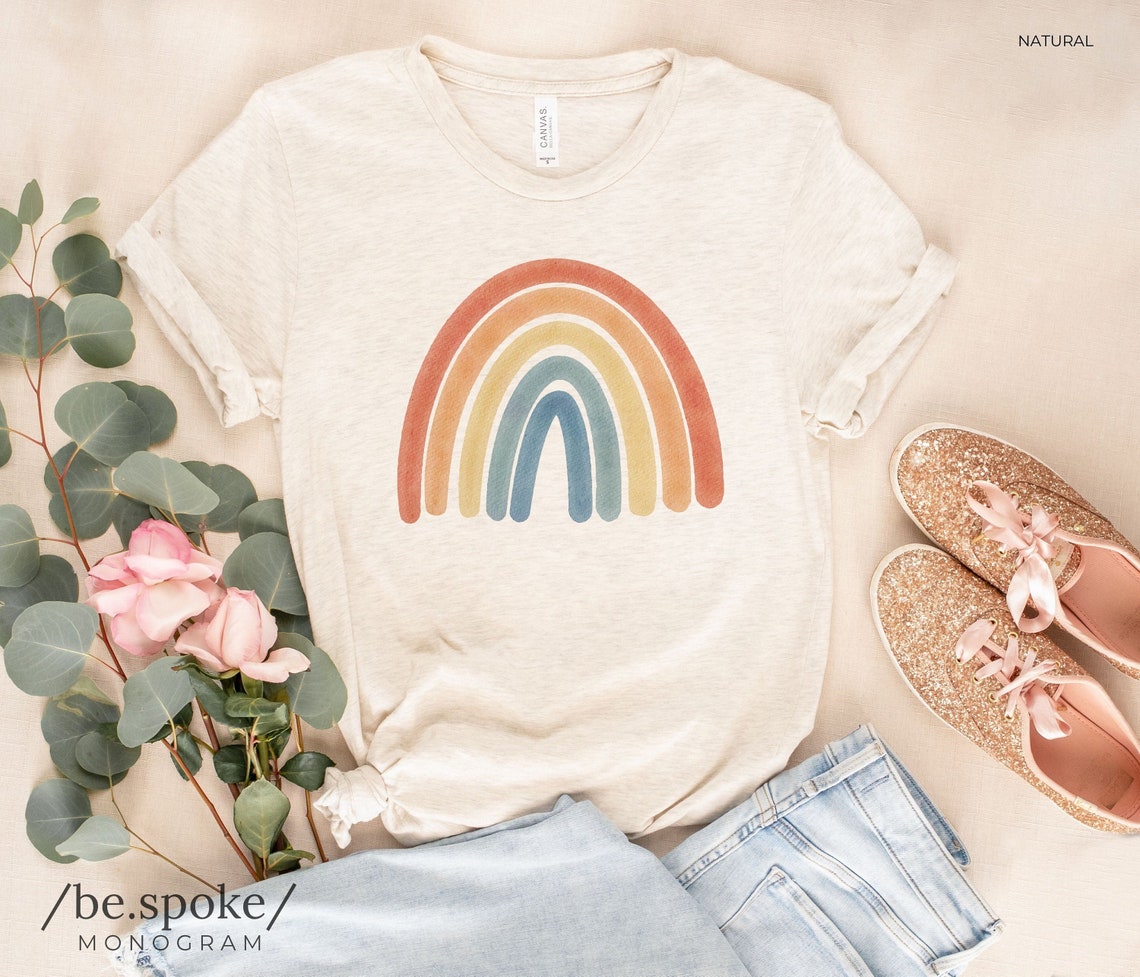 BOHO RAINBOW WOVEN TOP