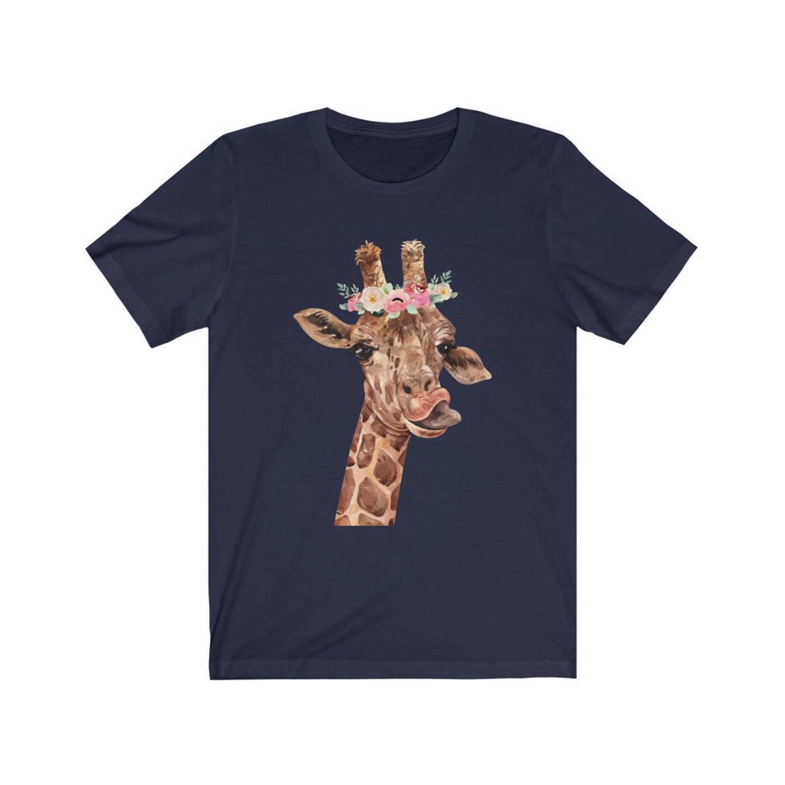 Giraffe Shirt Giraffe Shirt for Women Laughing Giraffe Cute | Etsy
