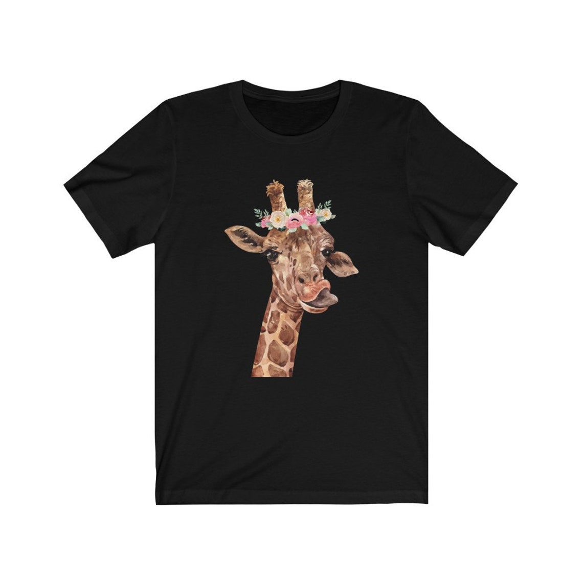 Giraffe Shirt Giraffe Shirt for Women Laughing Giraffe Cute Etsy